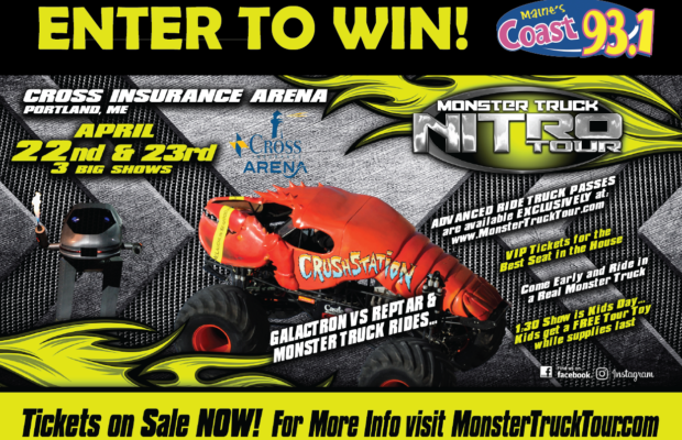 Win a Family Four Pack of Tickets to the MONSTER TRUCK NITRO TOUR! Win a Family Four Pack of Tickets to the MONSTER TRUCK NITRO TOUR!