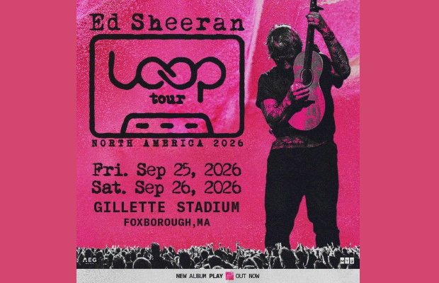 Ed Sheeran at Gillette Stadium! Ed Sheeran at Gillette Stadium!